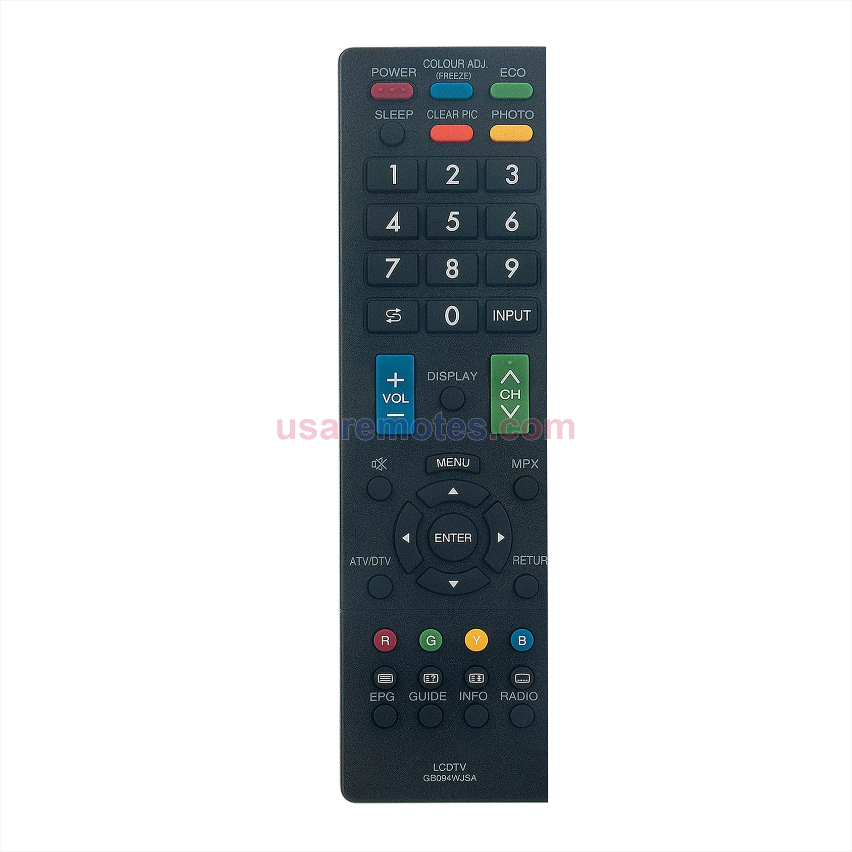Sharp LC-60LE660X remote control replacement Sharp LC-60LE660X remote control replacement