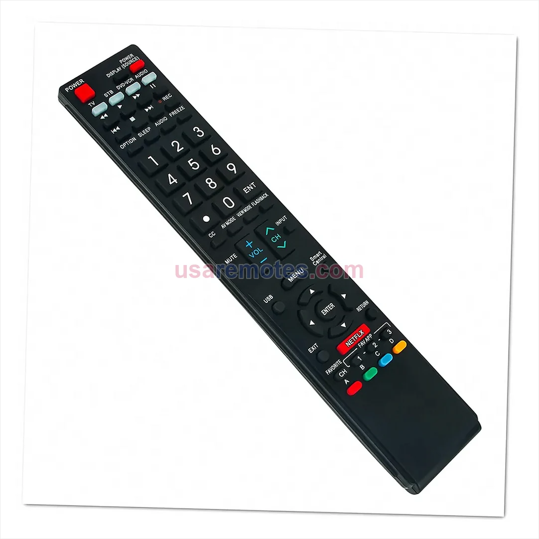 Sharp LC-60LE661U remote control replacement Sharp LC-60LE661U remote control replacement
