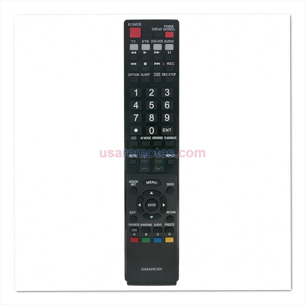 Sharp LC-60LE820 remote control replacement Sharp LC-60LE820 remote control replacement