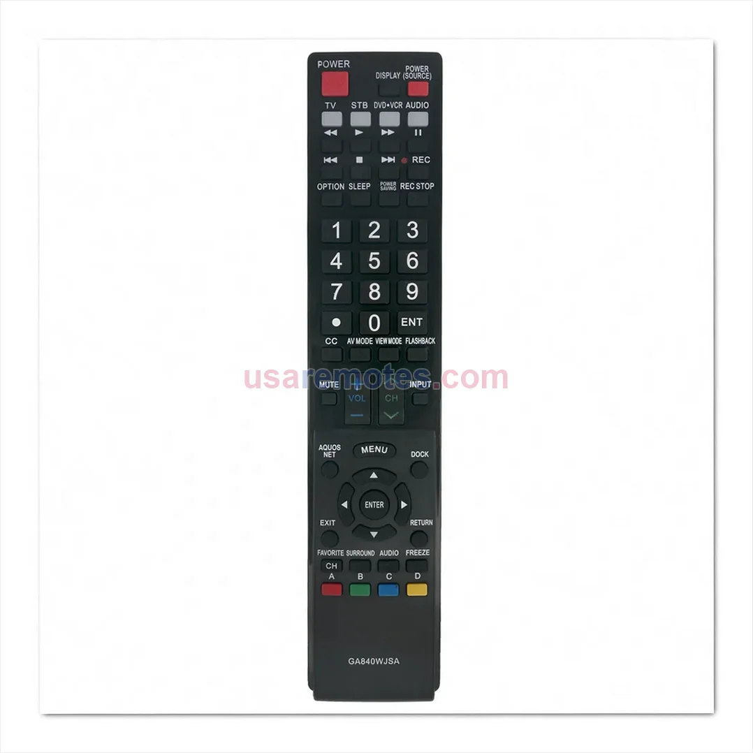 Sharp LC-60LE820UN remote control replacement Sharp LC-60LE820UN remote control replacement