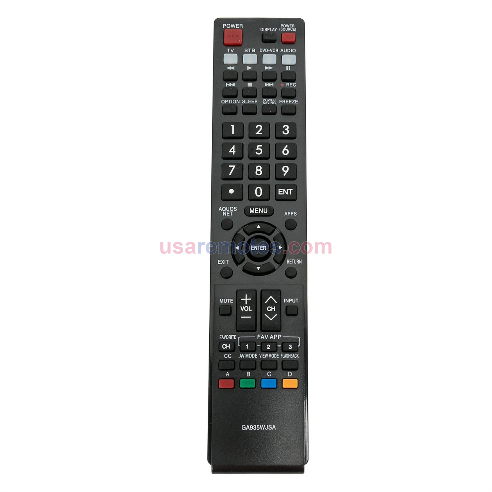 Sharp LC-60LE920 remote control replacement