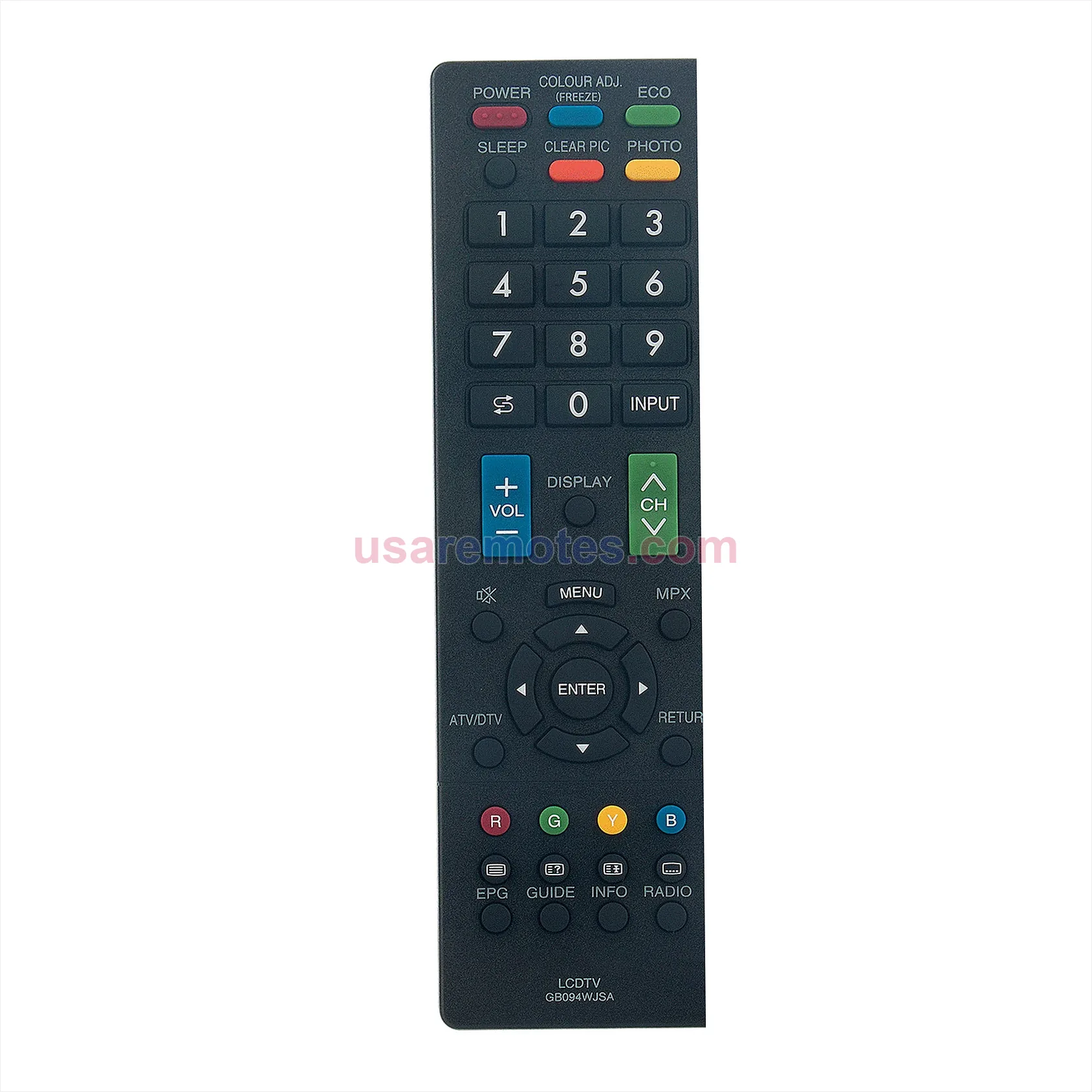 Sharp LC-70LE660X remote control replacement Sharp LC-70LE660X remote control replacement