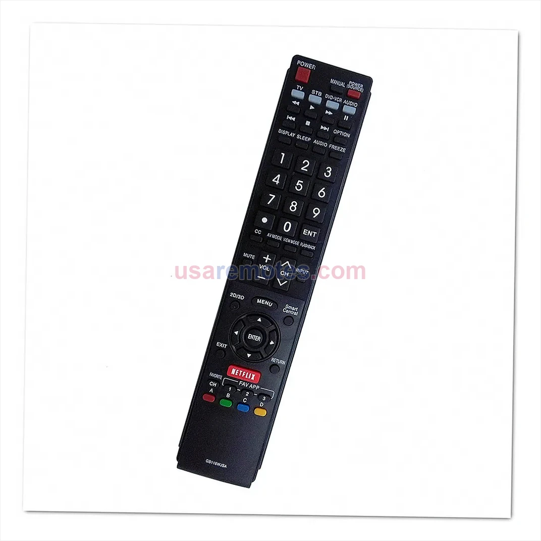 Sharp LC-70SQ17U remote control replacement Sharp LC-70SQ17U remote control replacement