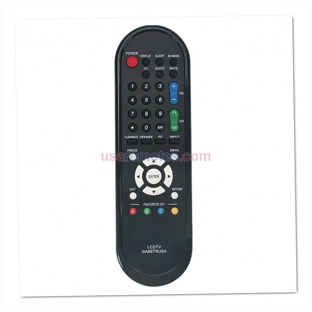 Sharp LC-C4067UN remote control replacement Sharp LC-C4067UN remote control replacement