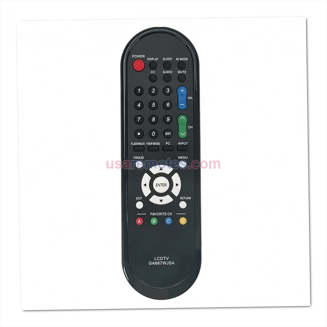 Sharp LC-C4654U remote control replacement Sharp LC-C4654U remote control replacement