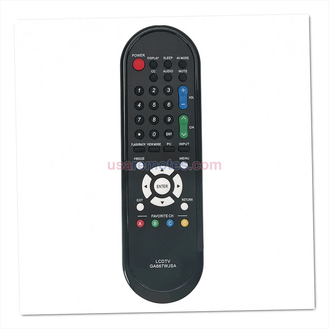 Sharp LC-C6577U remote control replacement Sharp LC-C6577U remote control replacement