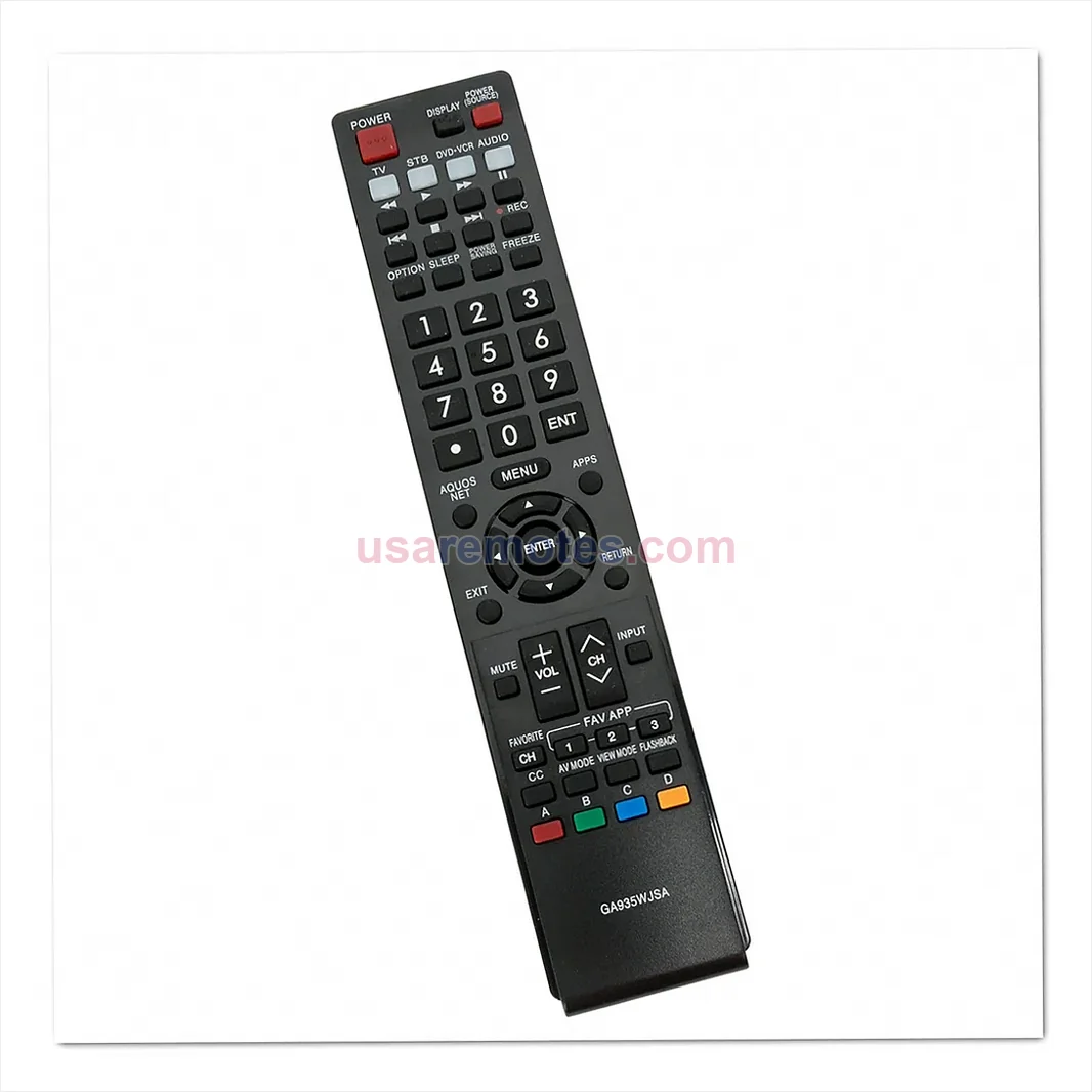 Sharp LC52LE830UN remote control replacement Sharp LC52LE830UN remote control replacement