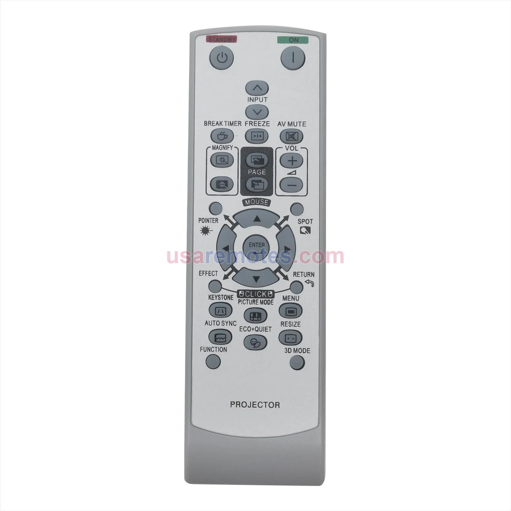 Sharp PG-D2510XR remote control replacement Sharp PG-D2510XR remote control replacement