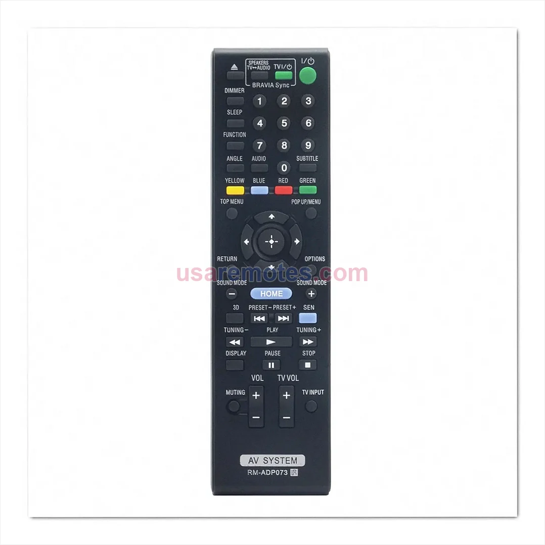 Sony BDV-T39 remote control replacement Sony BDV-T39 remote control replacement