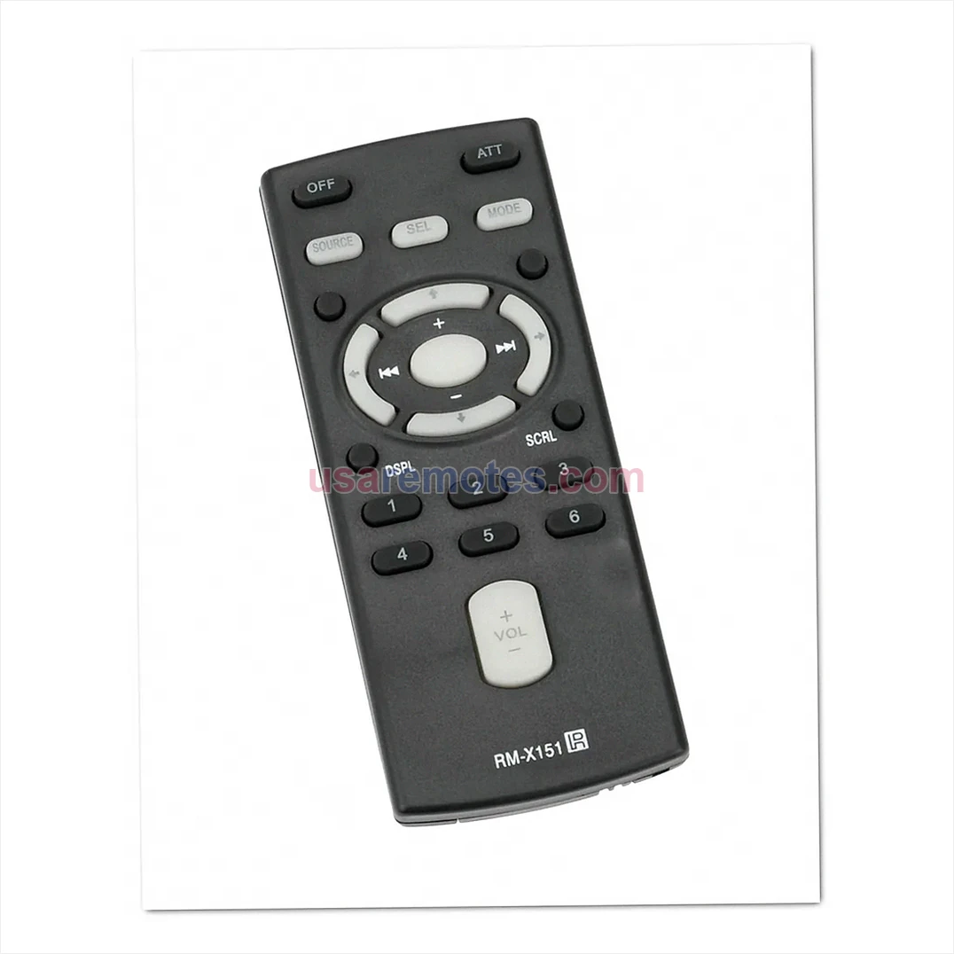 Sony CDX-GT130 remote control replacement Sony CDX-GT130 remote control replacement