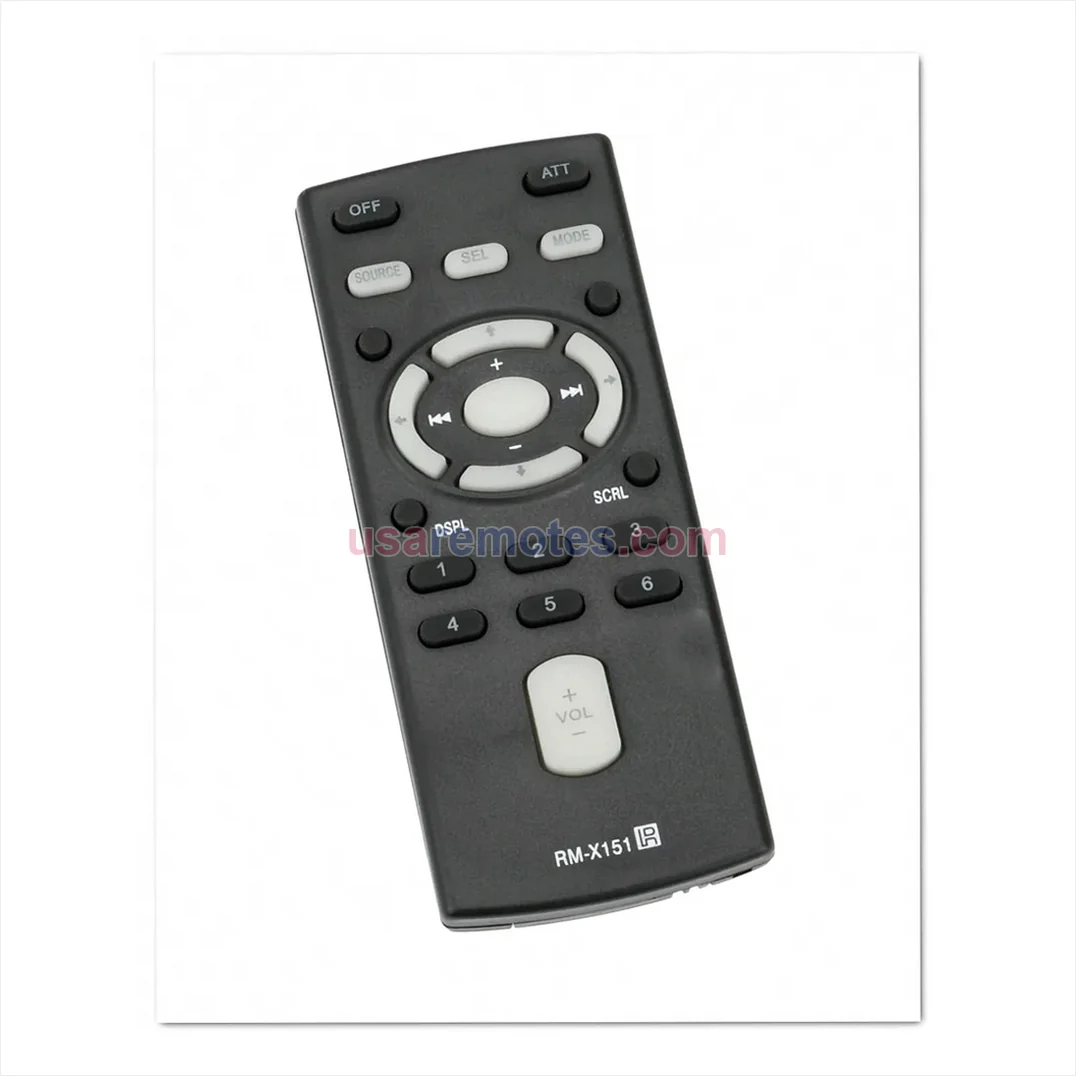Sony CDX-GT240 remote control replacement Sony CDX-GT240 remote control replacement