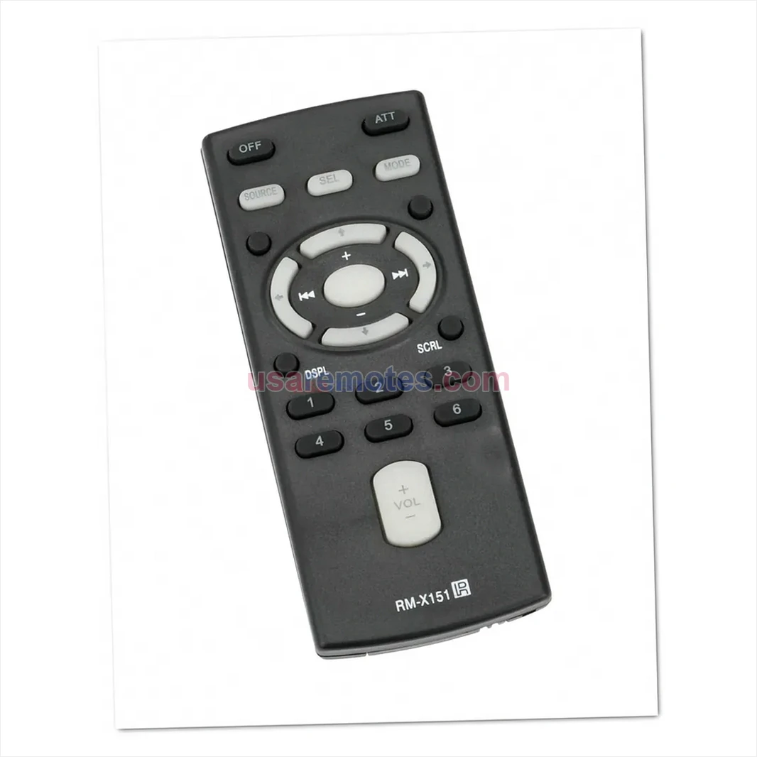 Sony CDX-GT340 remote control replacement Sony CDX-GT340 remote control replacement