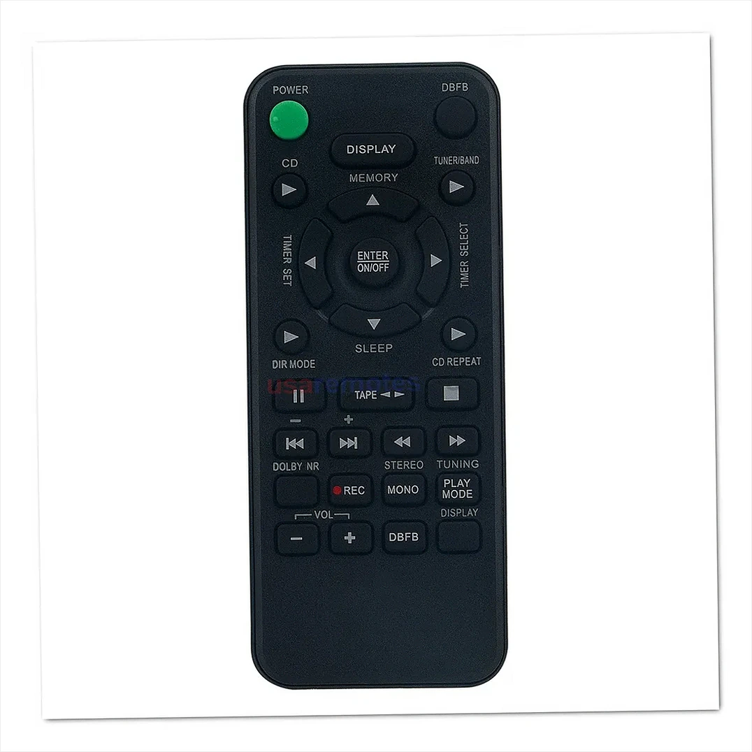 Sony CMT-ED1A Compact Component Stereo System Remote Control Sony CMT-ED1A Compact Component Stereo System Remote Control