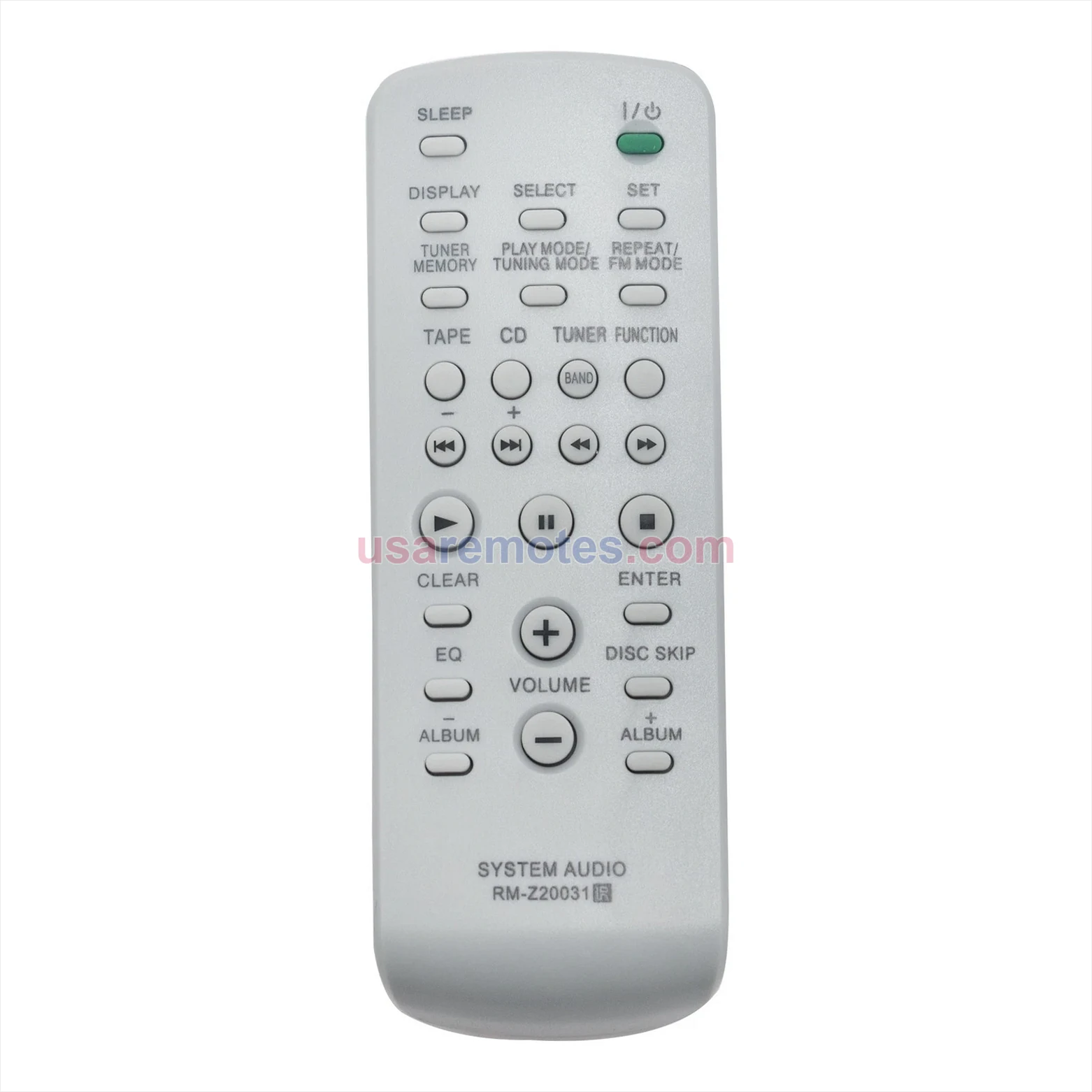 Sony CMT-GS10 remote control replacement Sony CMT-GS10 remote control replacement
