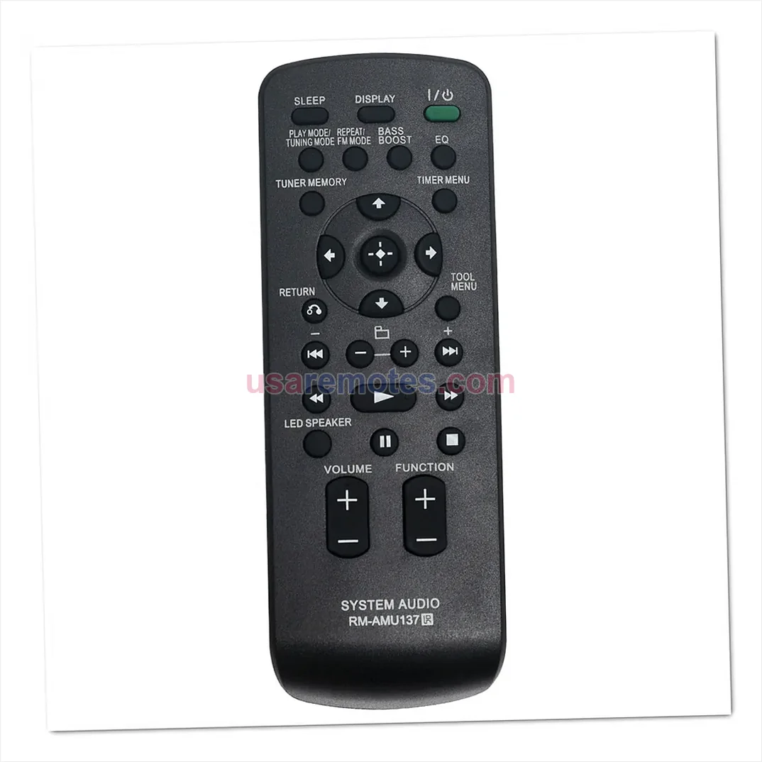 Sony CMT-MX500I remote control replacement Sony CMT-MX500I remote control replacement