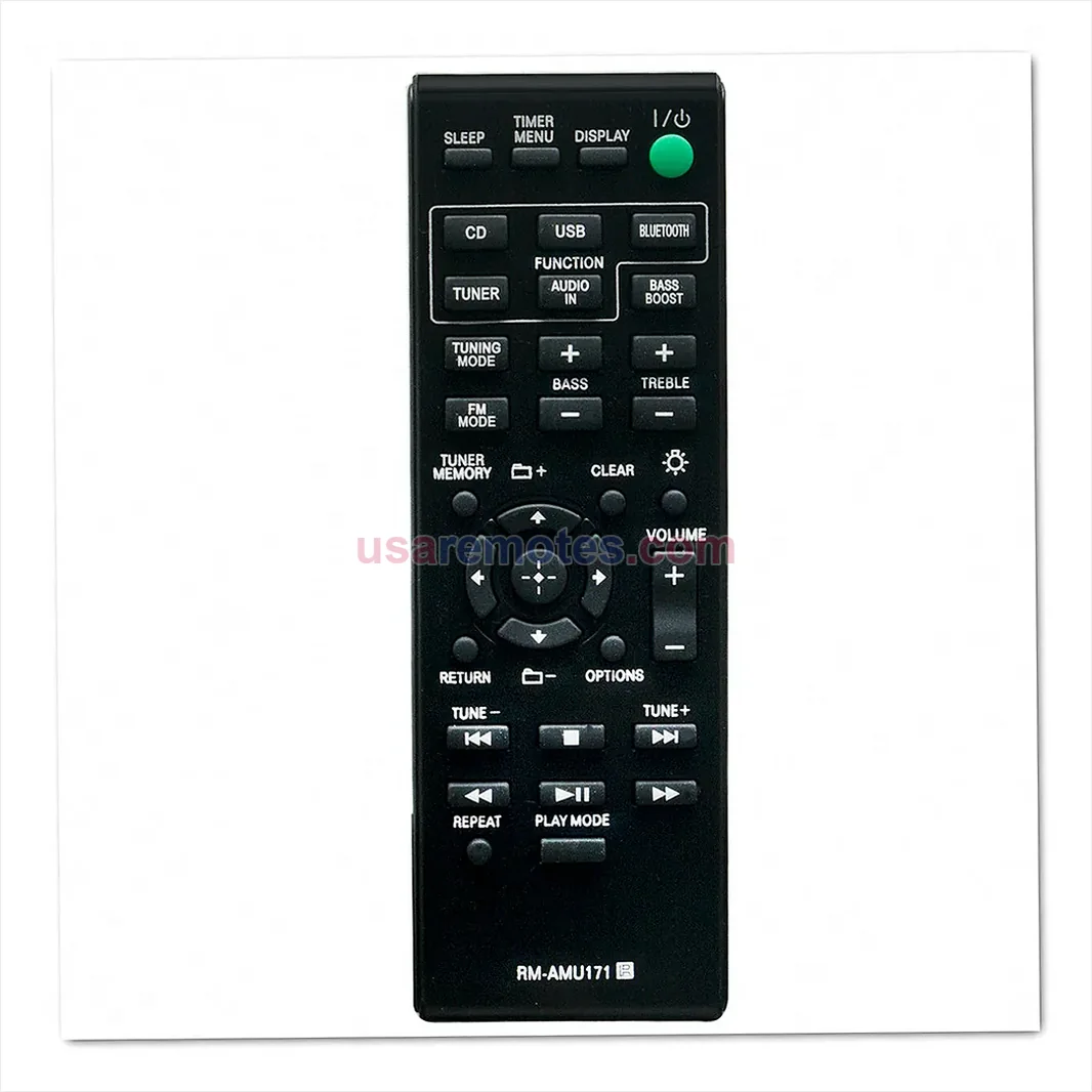 Sony CMT-SBT100 remote control replacement