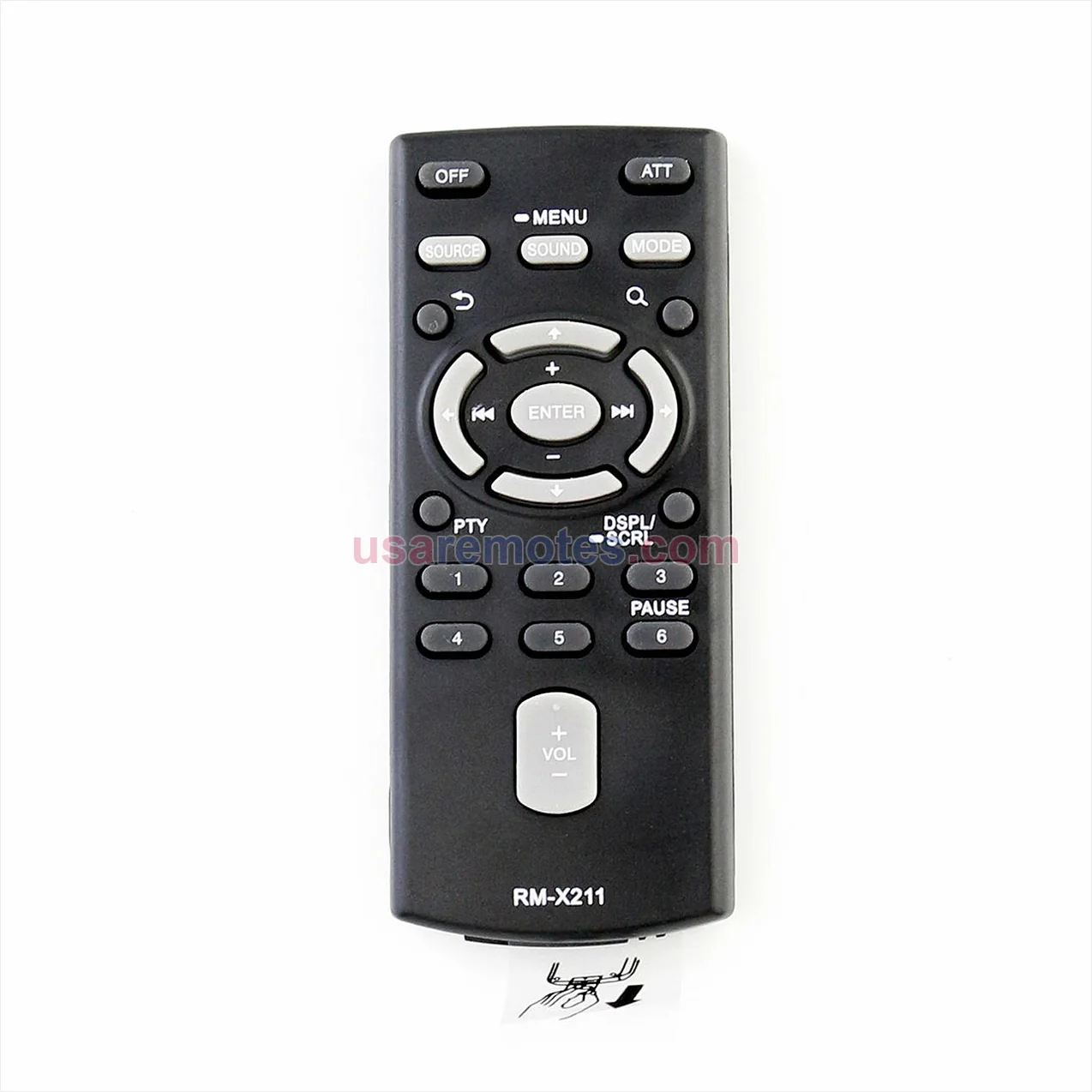 Sony CXS-52FQU remote control replacement Sony CXS-52FQU remote control replacement