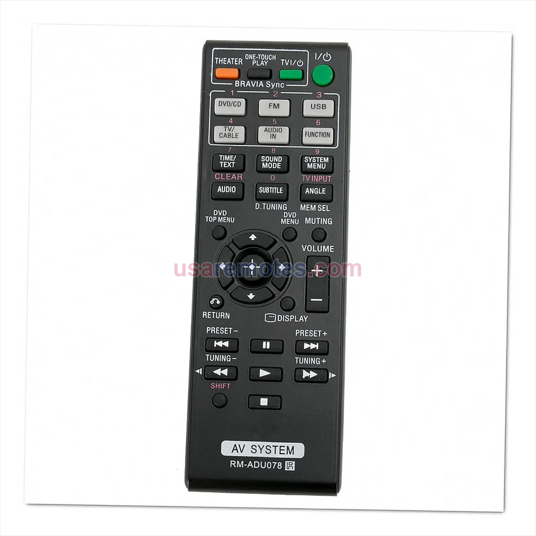 Sony DAV-DZ175 remote control replacement Sony DAV-DZ175 remote control replacement