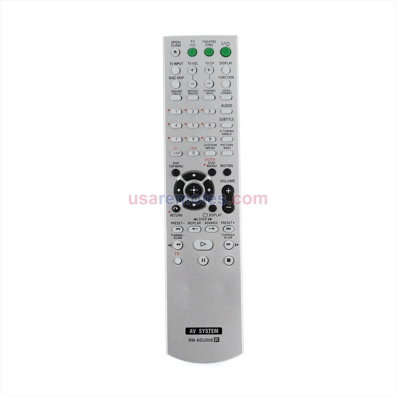 Sony DAVHDX266 remote control replacement Sony DAVHDX266 remote control replacement
