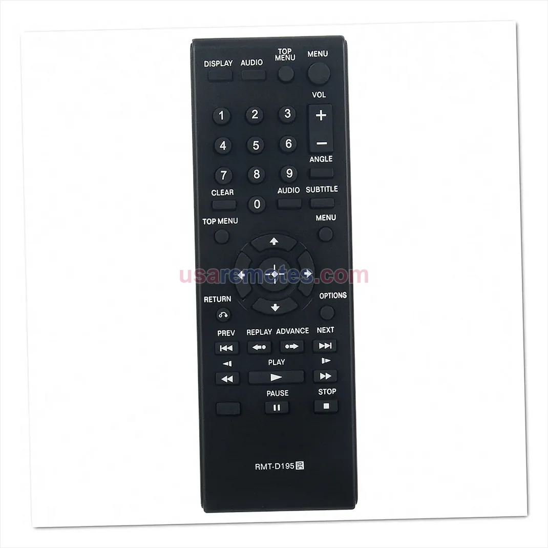 Sony DVP-FX74 remote control replacement Sony DVP-FX74 remote control replacement