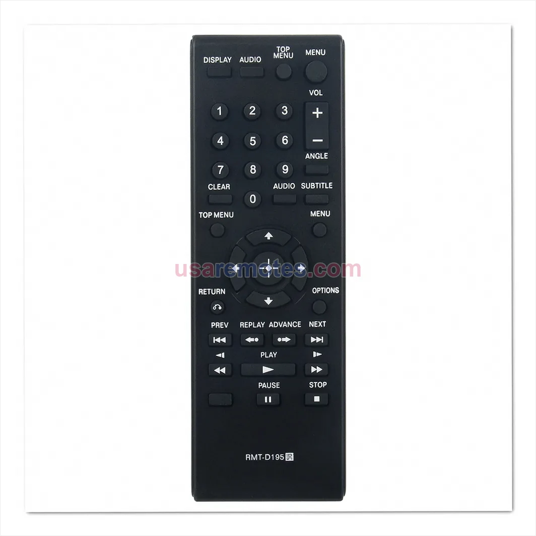 Sony DVP-FX96 remote control replacement Sony DVP-FX96 remote control replacement