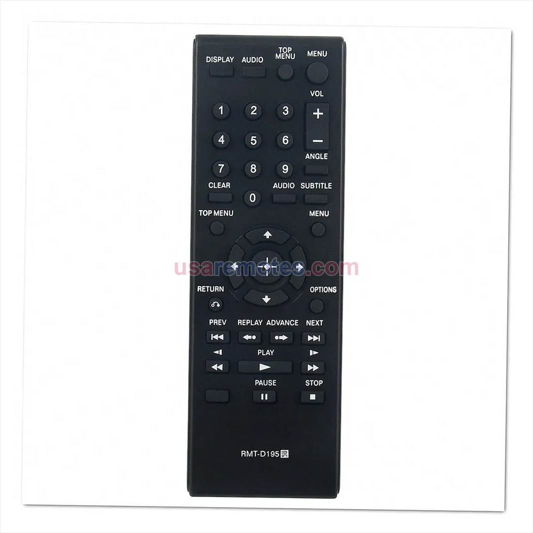 Sony DVP-FX975 remote control replacement Sony DVP-FX975 remote control replacement