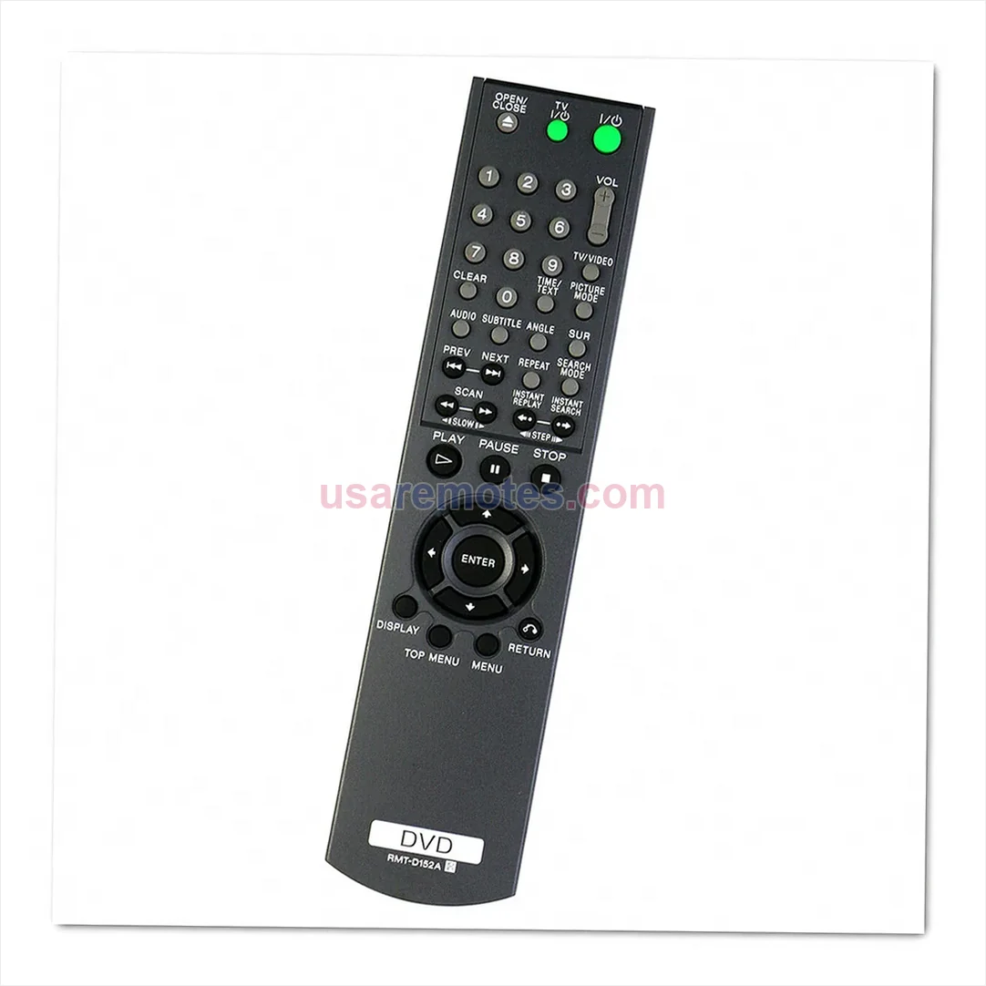 Sony DVP-K870P remote control replacement Sony DVP-K870P remote control replacement