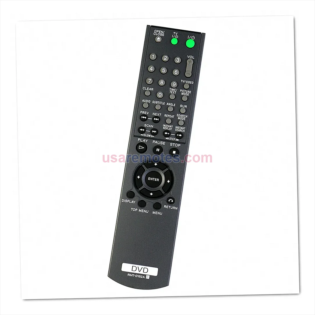 Sony DVP-K880P remote control replacement Sony DVP-K880P remote control replacement