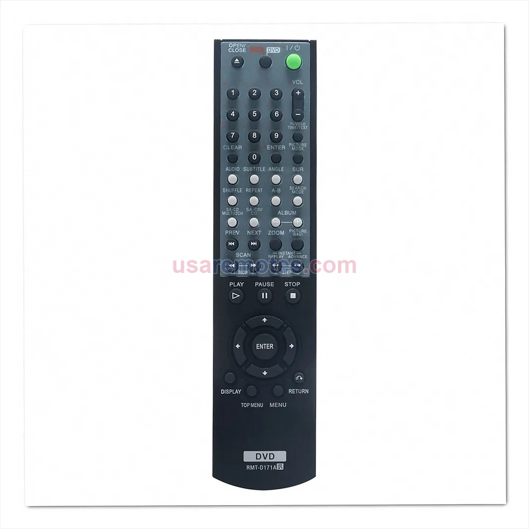 Sony DVP-NC655PB remote control replacement Sony DVP-NC655PB remote control replacement