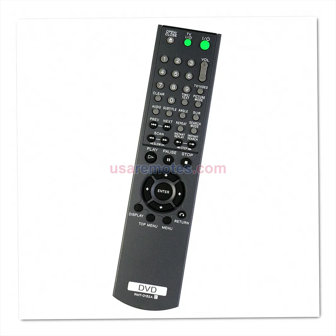 Sony DVP-NS71HP remote control replacement Sony DVP-NS71HP remote control replacement