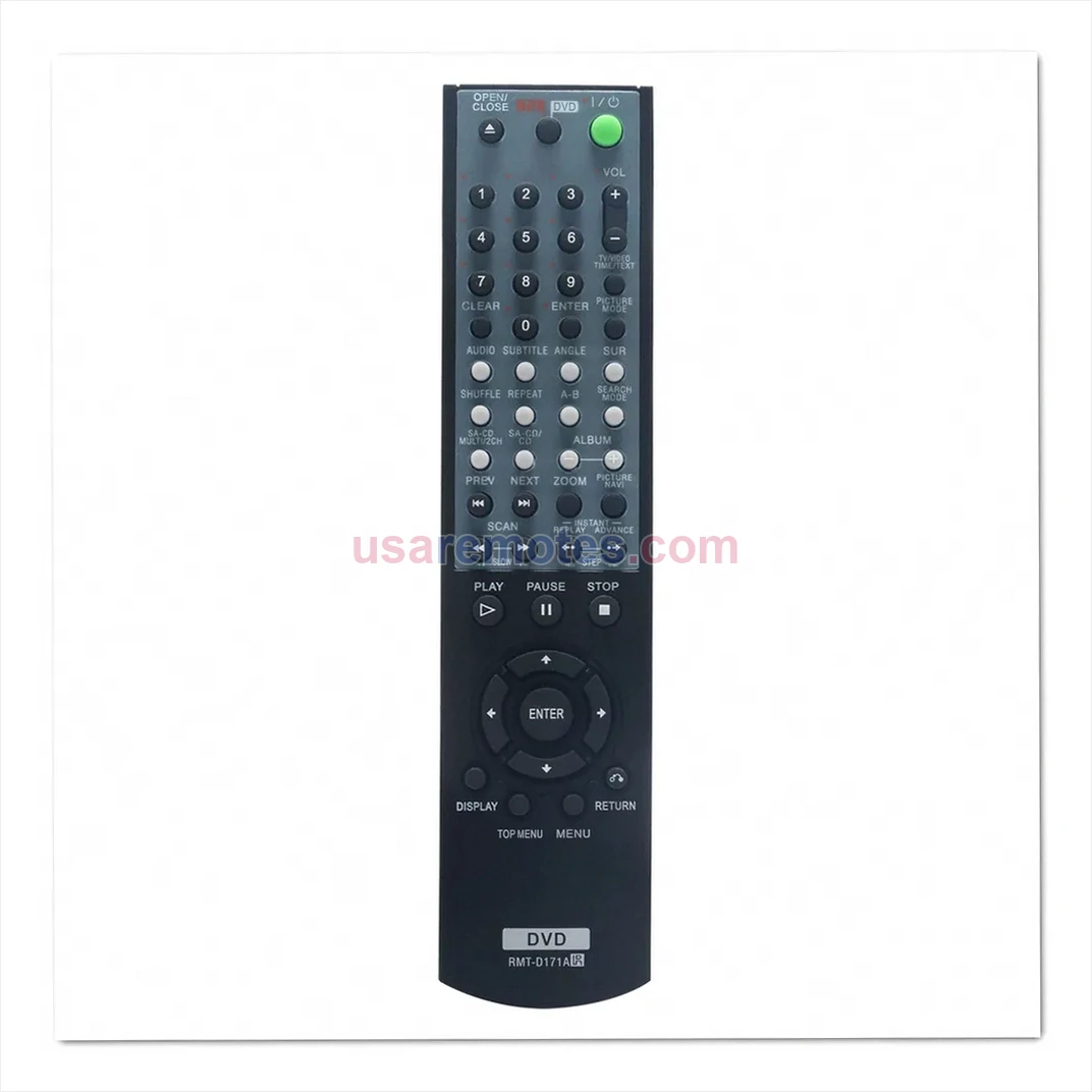 Sony DVP-NS775SV remote control replacement Sony DVP-NS775SV remote control replacement