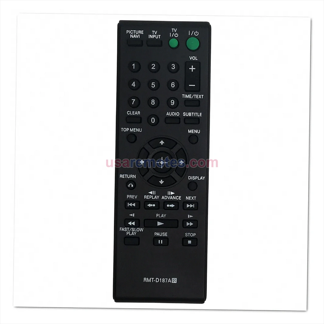Sony DVP-SR200 remote control replacement Sony DVP-SR200 remote control replacement