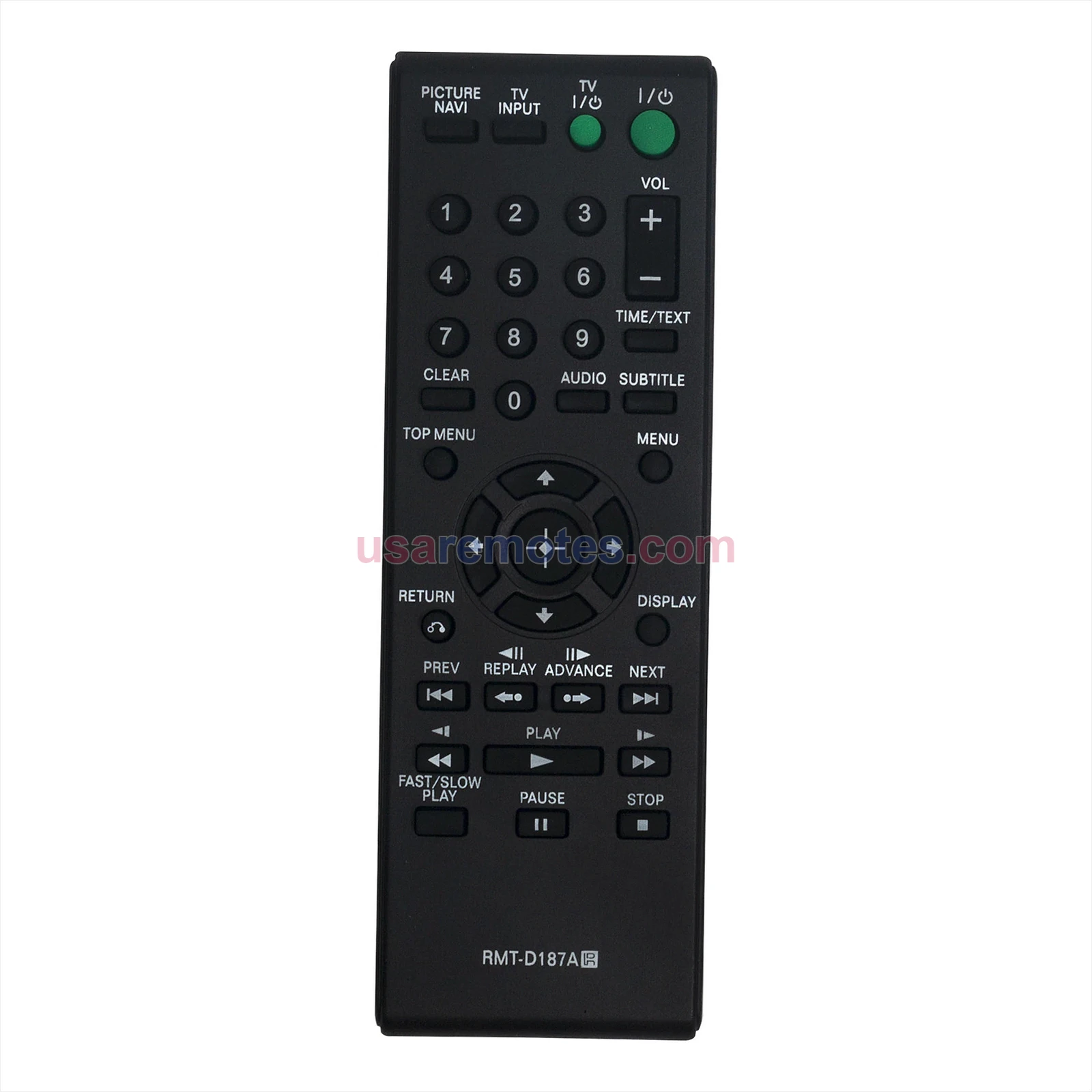 Sony DVP-SR200P remote control replacement Sony DVP-SR200P remote control replacement