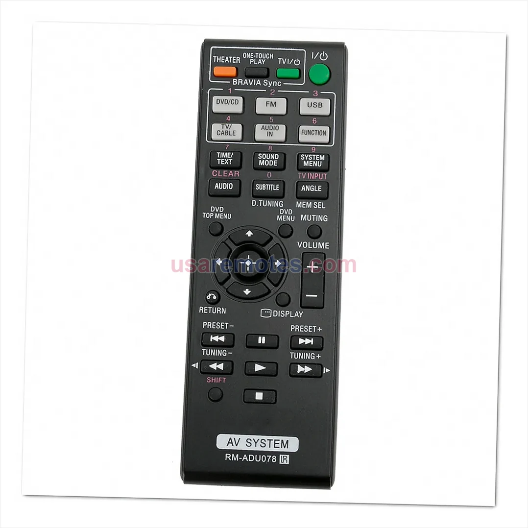 Sony HBD-DZ170 remote control replacement Sony HBD-DZ170 remote control replacement