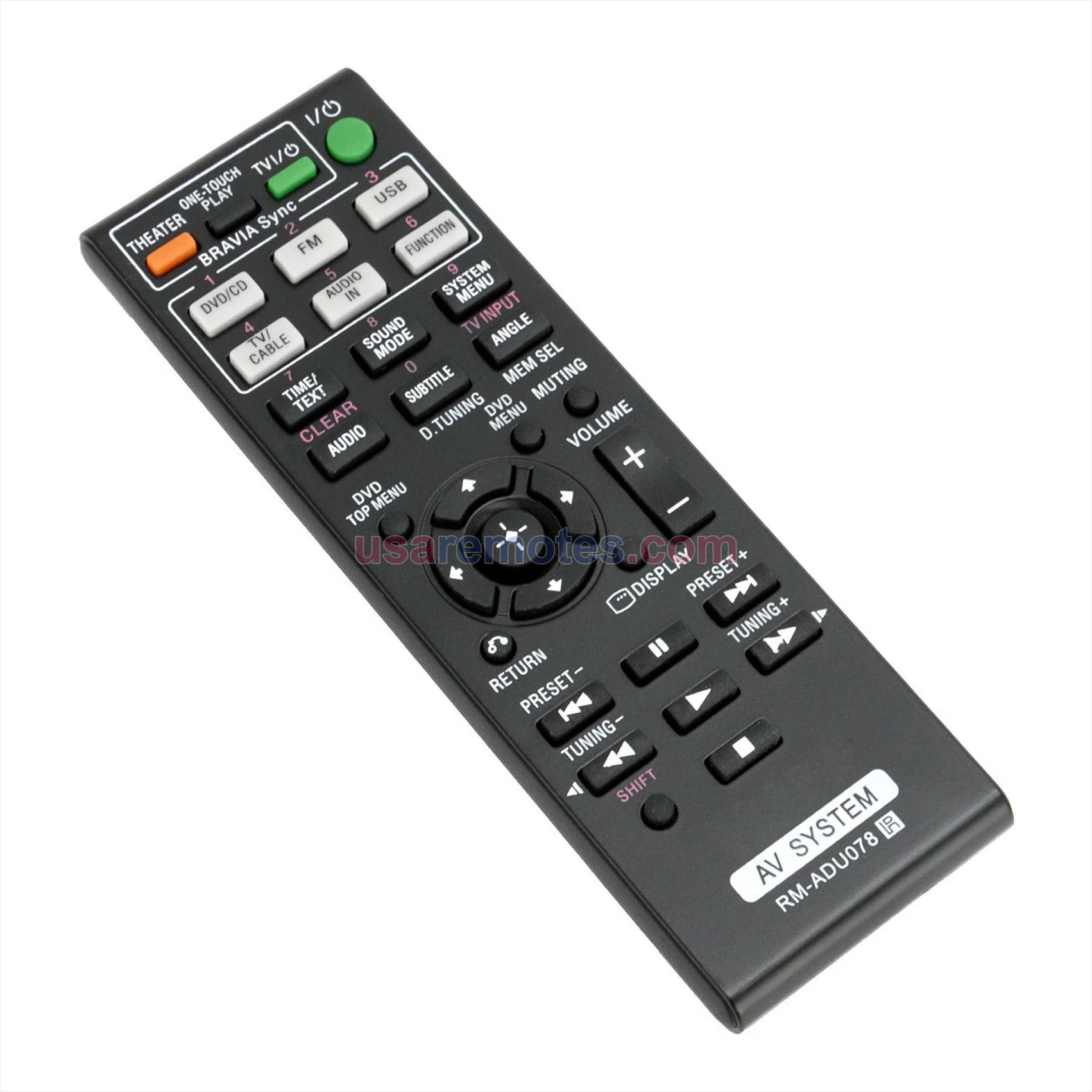 Sony HBD-DZ175 remote control replacement