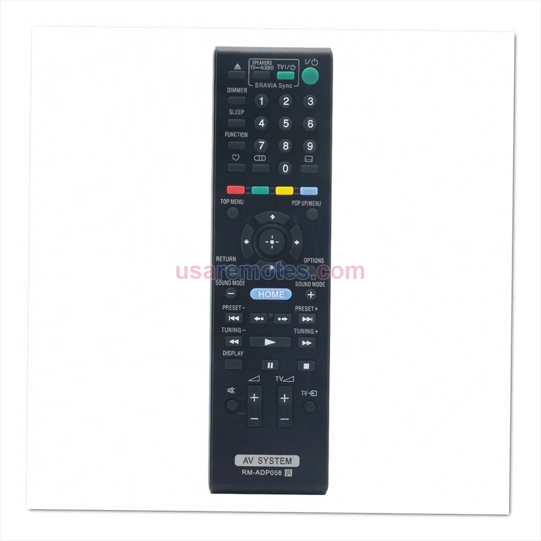 Sony HBD-E380 remote control replacement