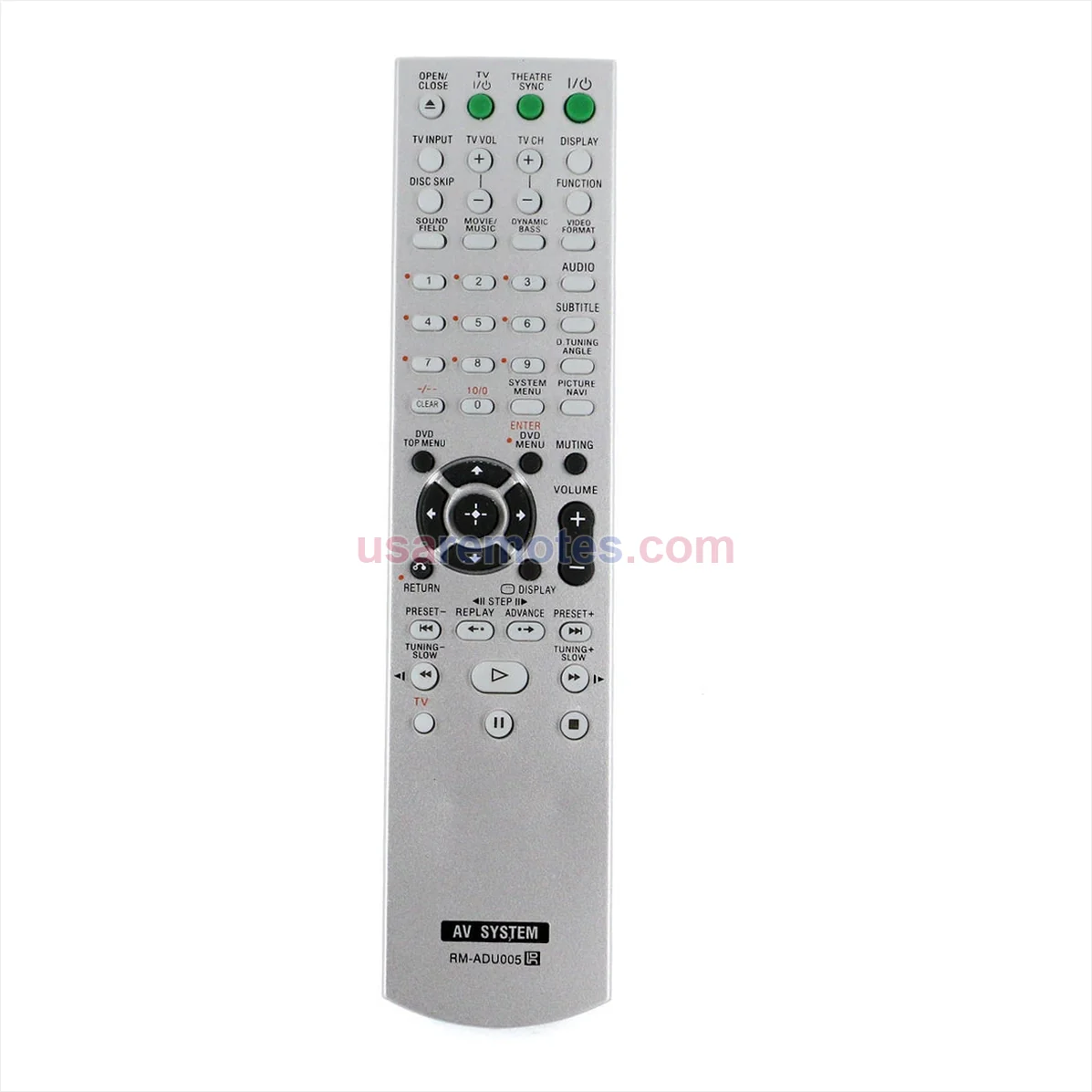 Sony HCD-DZ230 remote control replacement Sony HCD-DZ230 remote control replacement