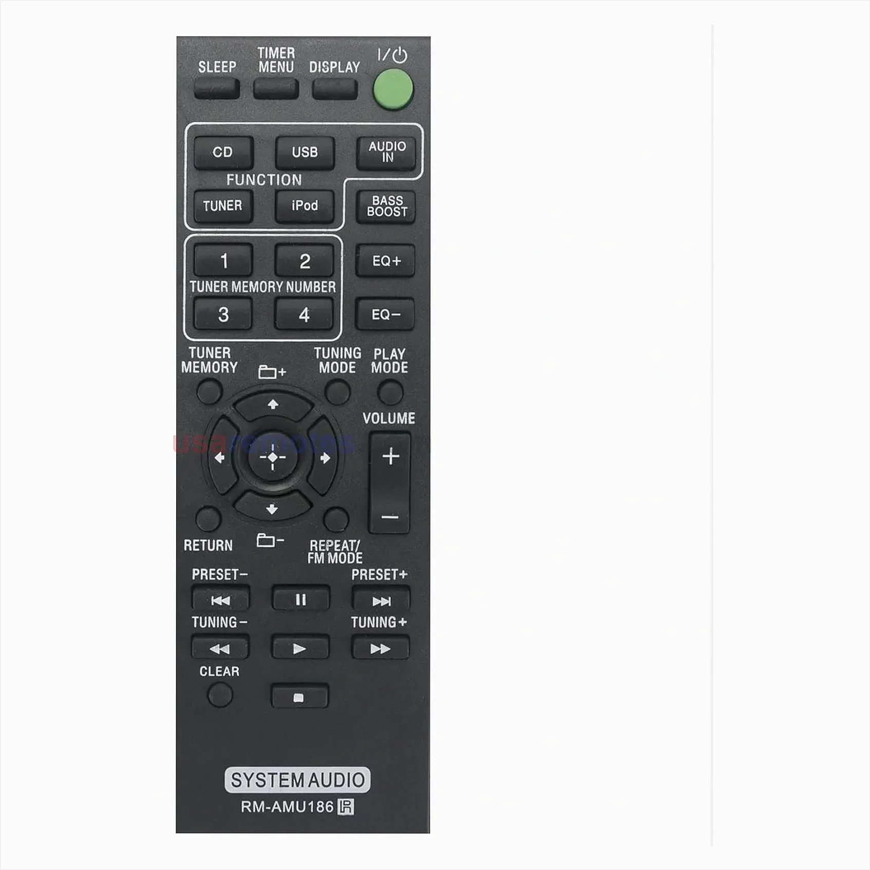 Sony HCD-EC919 remote control replacement Sony HCD-EC919 remote control replacement