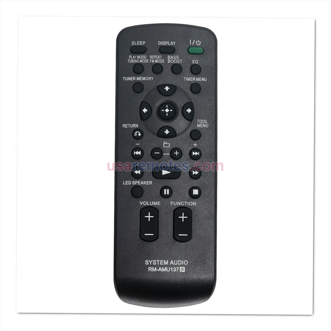 Sony HCD-MX550I remote control replacement Sony HCD-MX550I remote control replacement