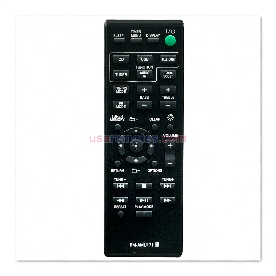 Sony HCD-SBT100B remote control replacement