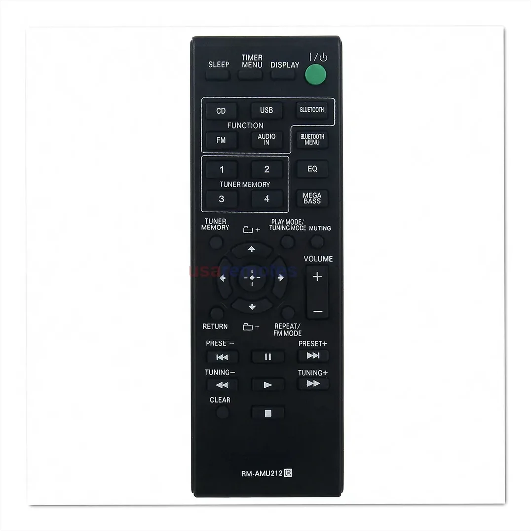 Sony HCD-SBT20 Hi-Fi CD System Remote Control Sony HCD-SBT20 Hi-Fi CD System Remote Control