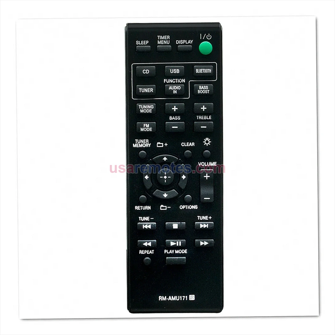 Sony HCD-SBT300W remote control replacement