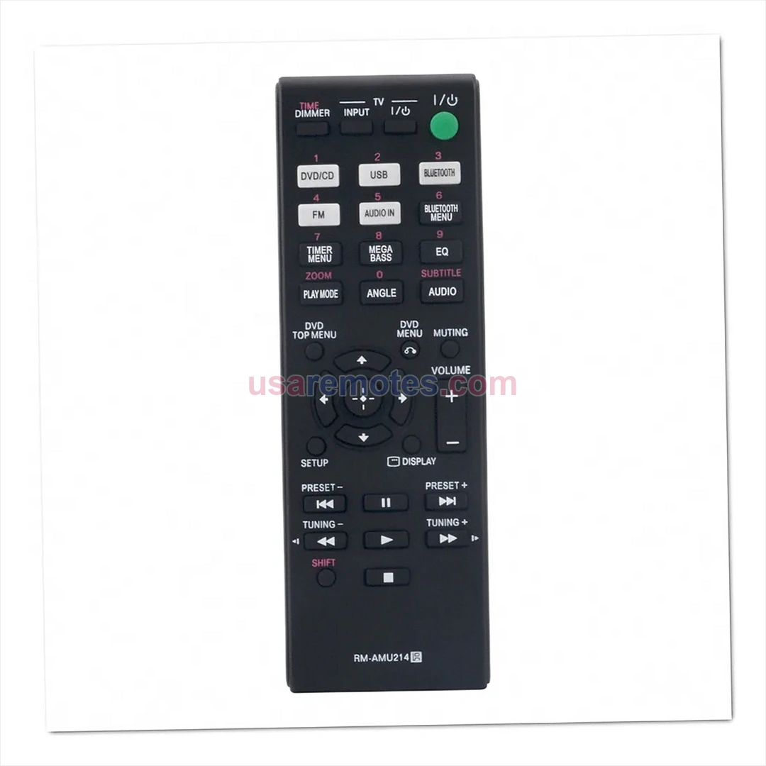Sony HCD-SBT40D remote control replacement Sony HCD-SBT40D remote control replacement