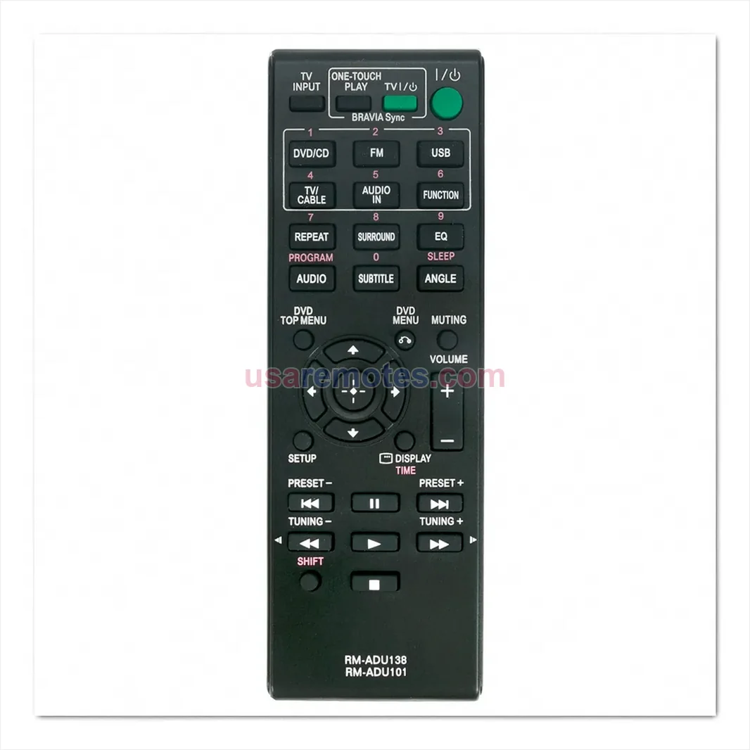 Sony HCD-TZ150 remote control replacement