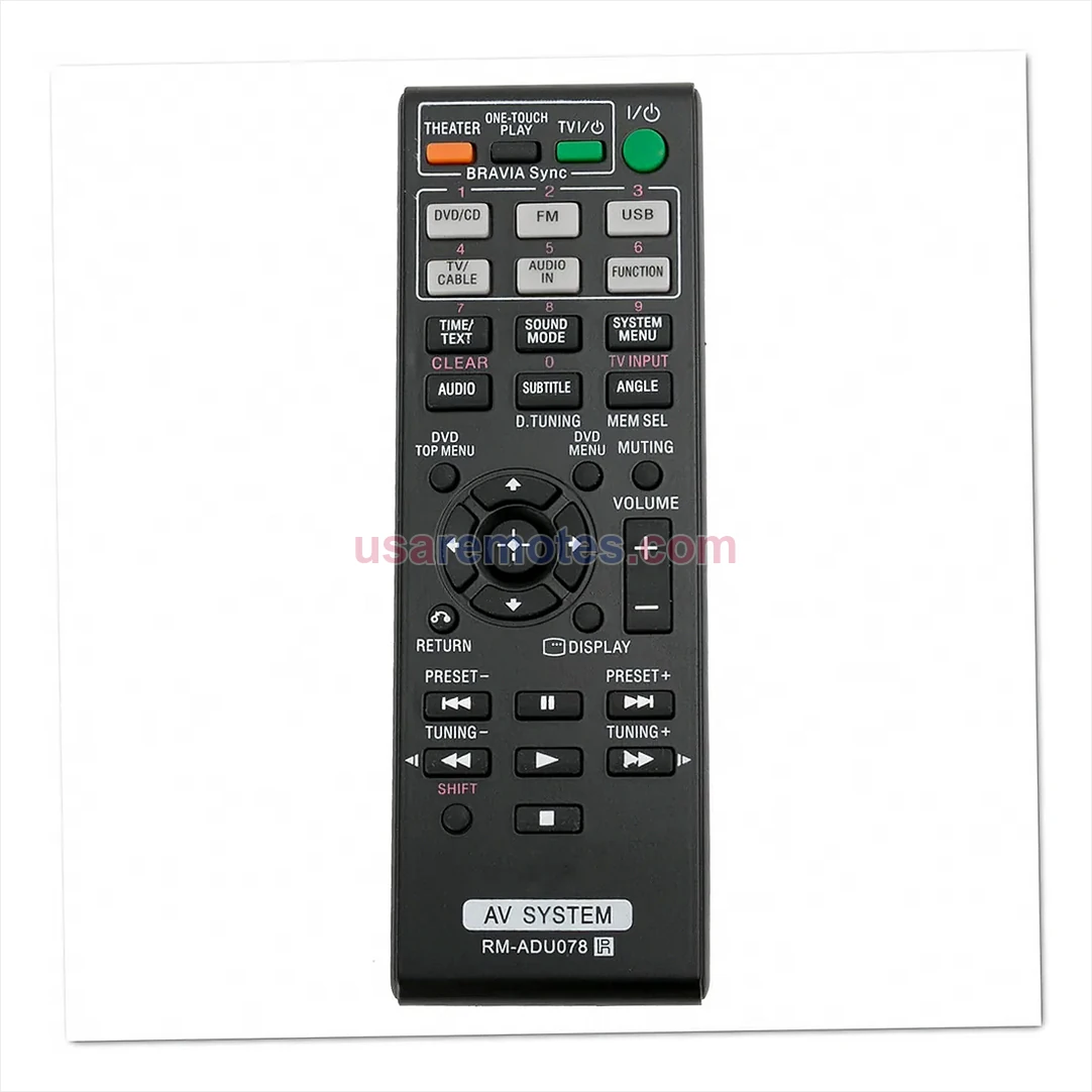Sony HCD-TZ715 remote control replacement Sony HCD-TZ715 remote control replacement