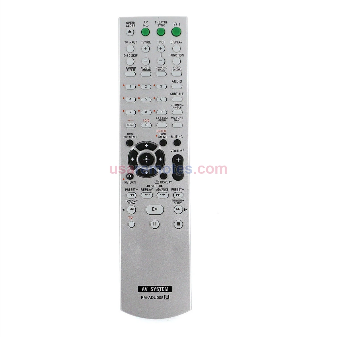 Sony HCDHDX267W remote control replacement Sony HCDHDX267W remote control replacement