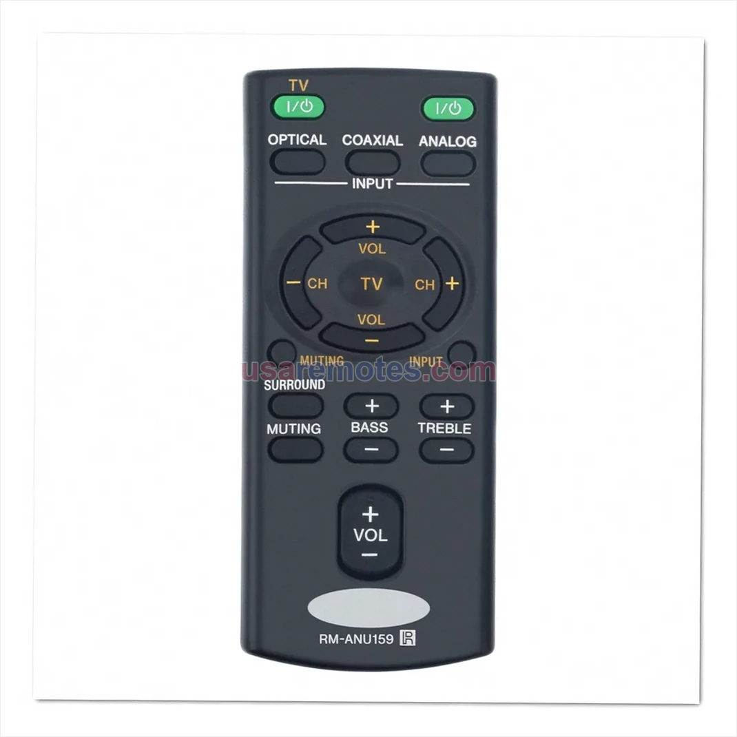 Sony HTCT60 remote control replacement Sony HTCT60 remote control replacement