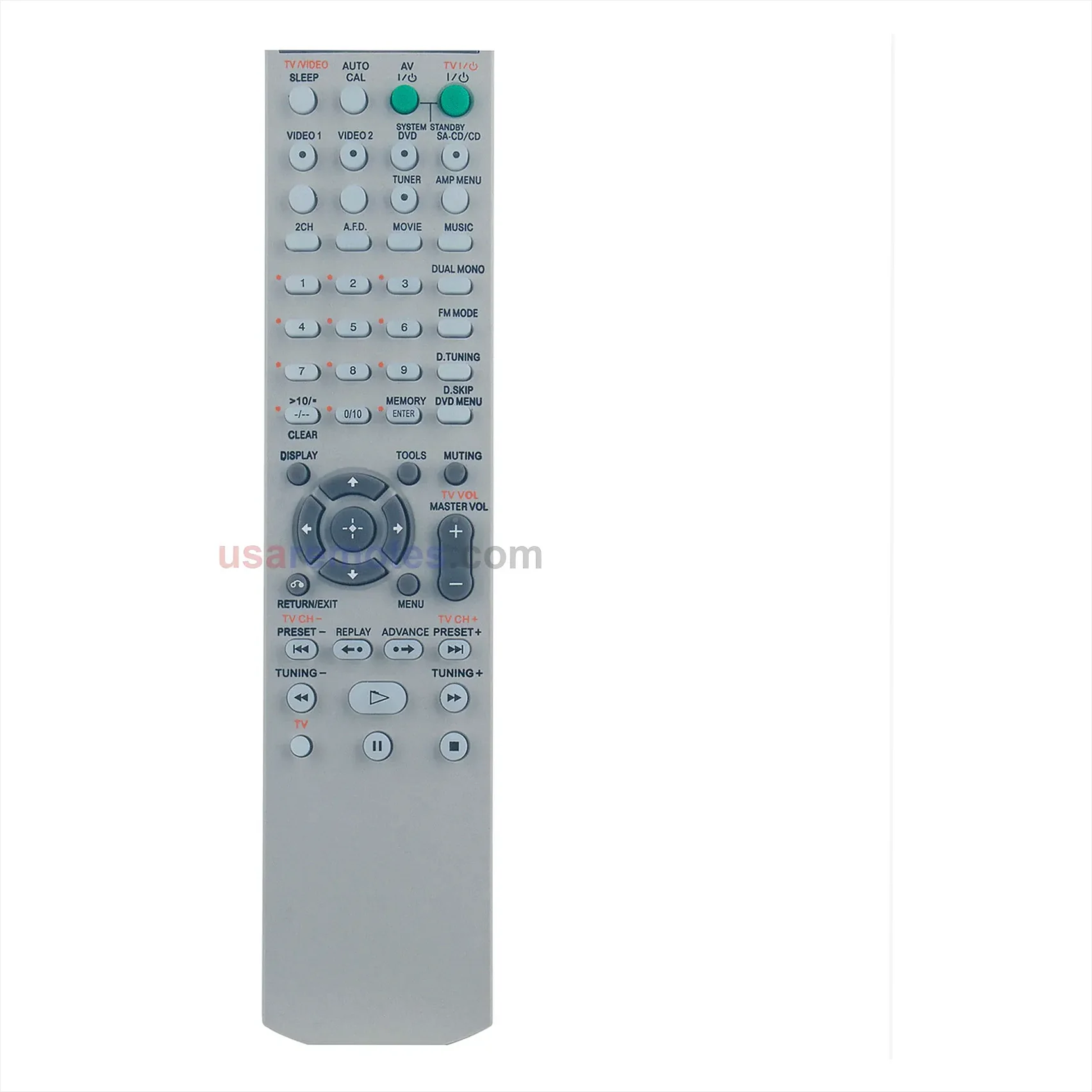 Sony HTP-78DW remote control replacement Sony HTP-78DW remote control replacement