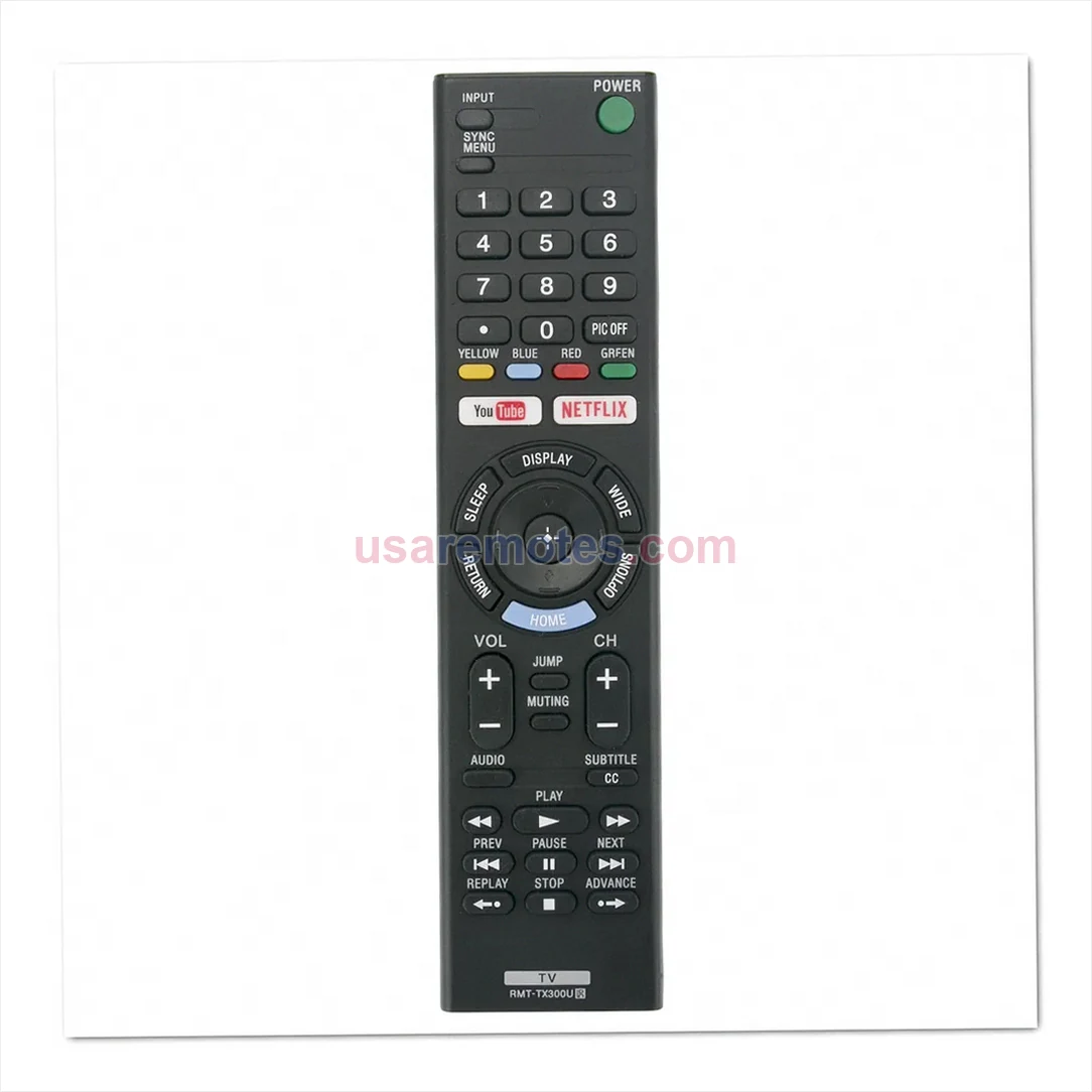 Sony KD-43XF7096 remote control replacement Sony KD-43XF7096 remote control replacement