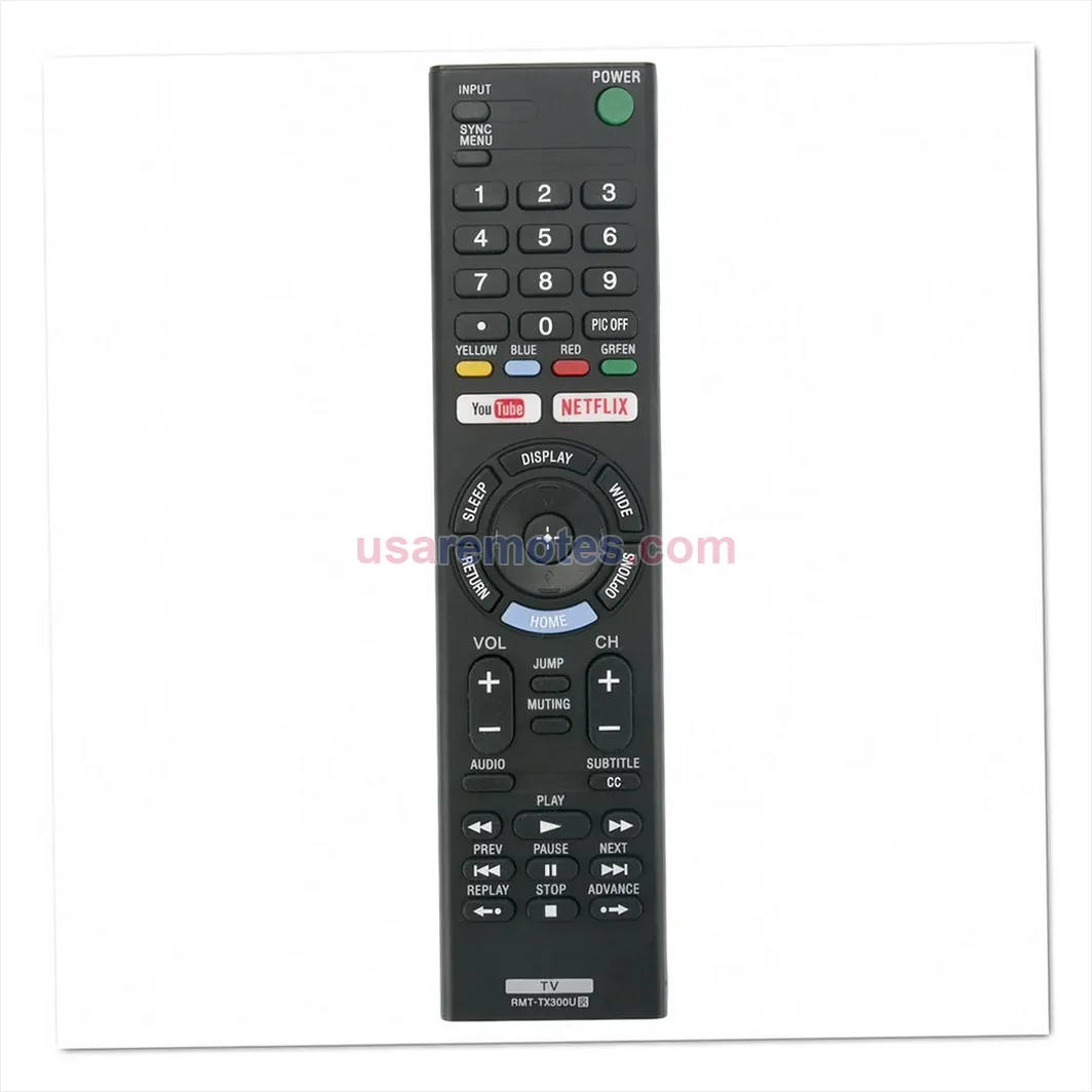Sony KD-65XE7096 remote control replacement Sony KD-65XE7096 remote control replacement